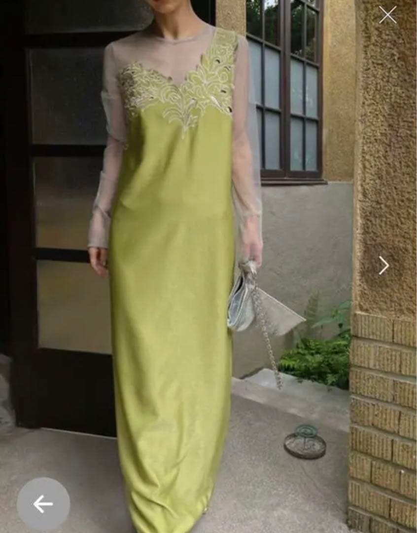 ameri vintage UND RENEE CUTWORK DRESS