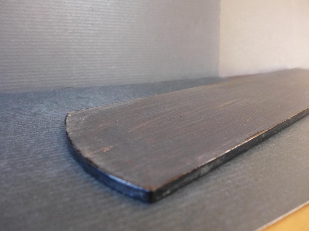 時代物【ストック品】衛生プラム洗粉 黒漆塗木製看板 手書き文字 店頭