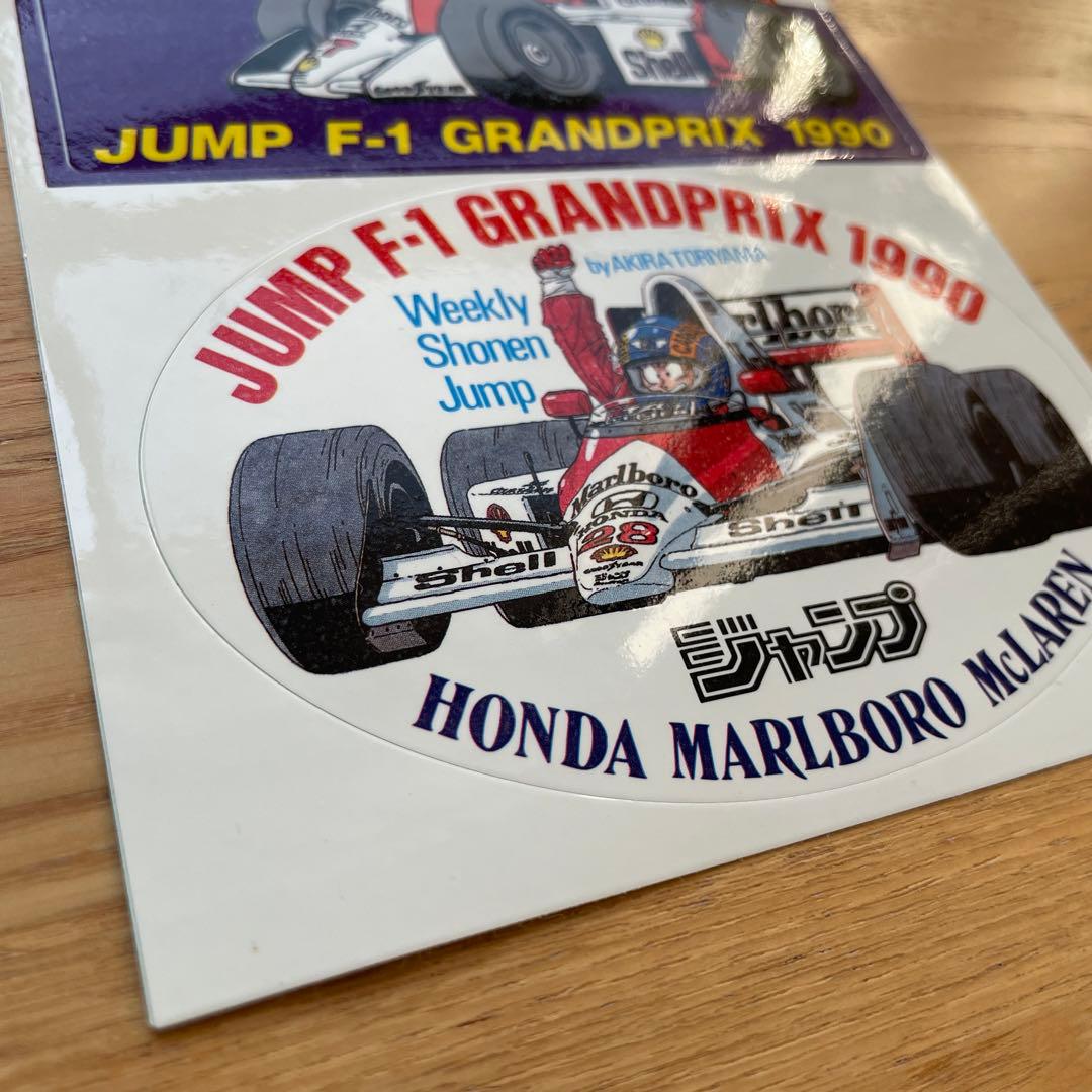 希少ステッカー】少年ジャンプ マクラーレン 鳥山明 - メルカリ