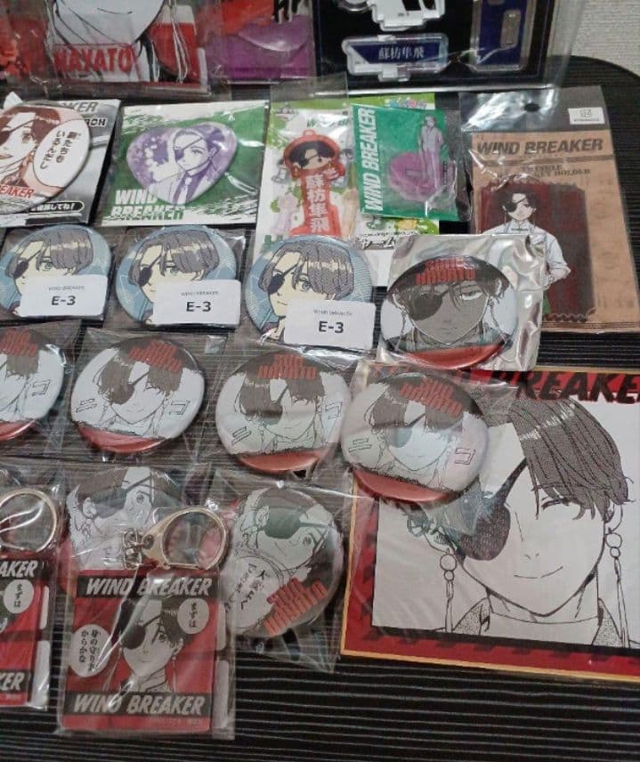 WIND BREAKER 蘇枋隼人 缶バッジ　アクスタ