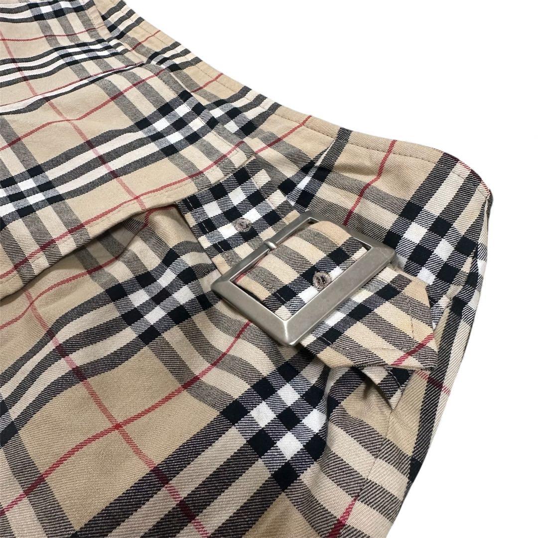 バーバリー BURBERRYS BLUE LABEL ノバチェック スカート