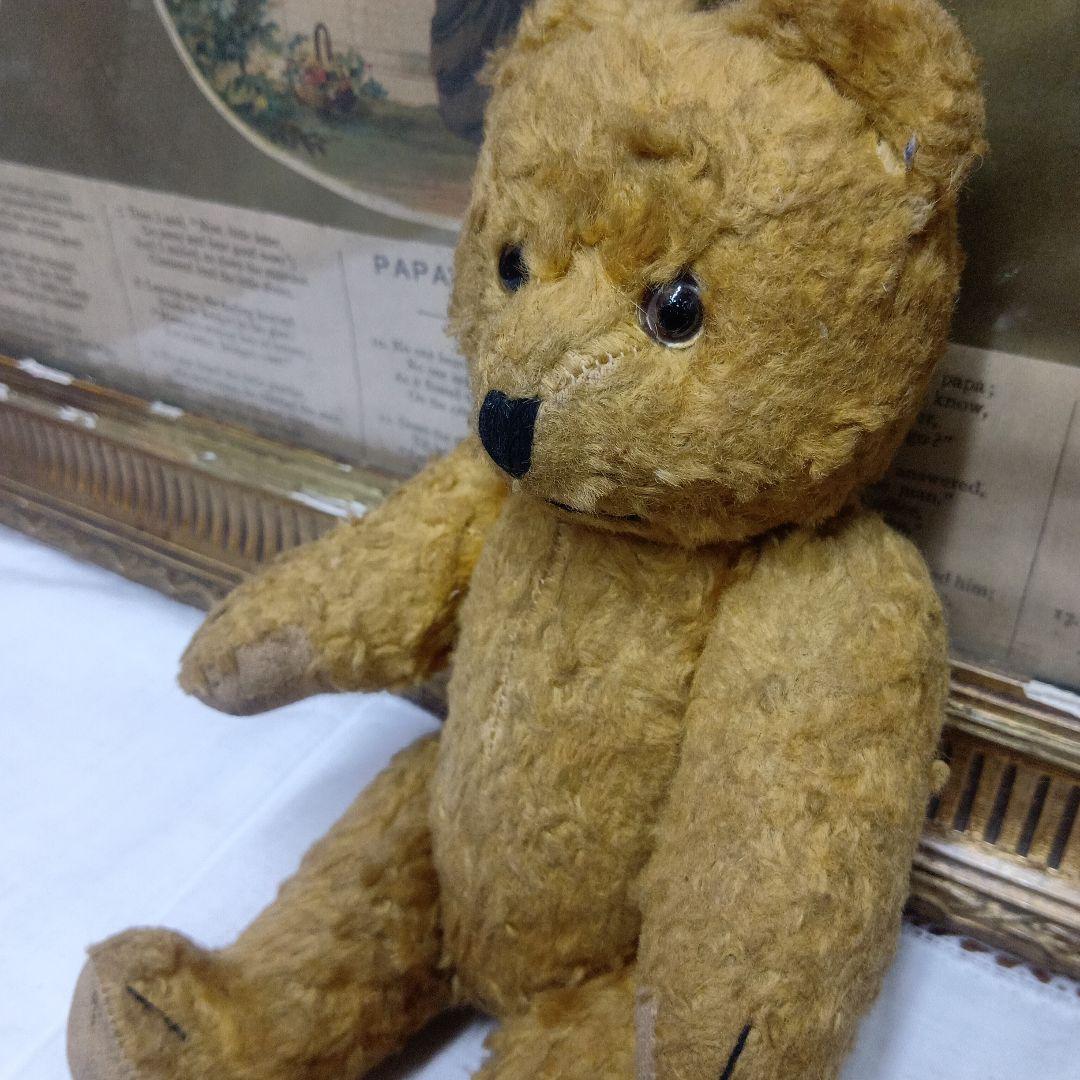 ♥ドイツからやって来た賢いお顔の　アンティーク　テディベア♥