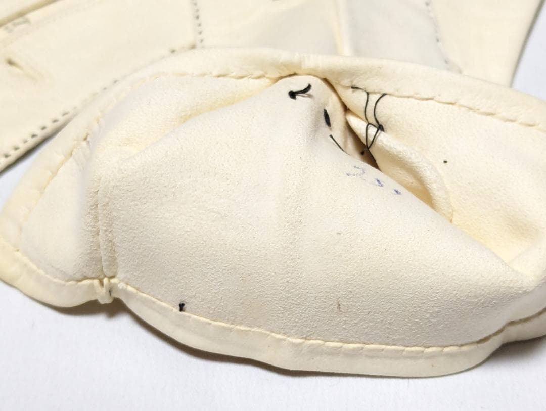 Dents ドスキン 50sヴィンテージ 英国製グローブ オフホワイト XS