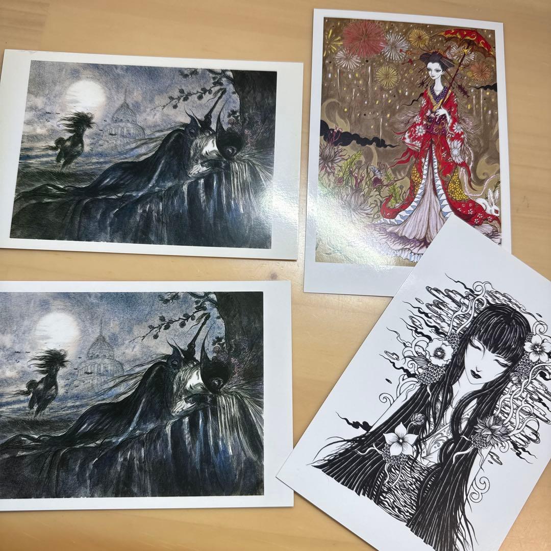 非売品 天野喜孝 天野弓彦 ポストカードセット - メルカリ