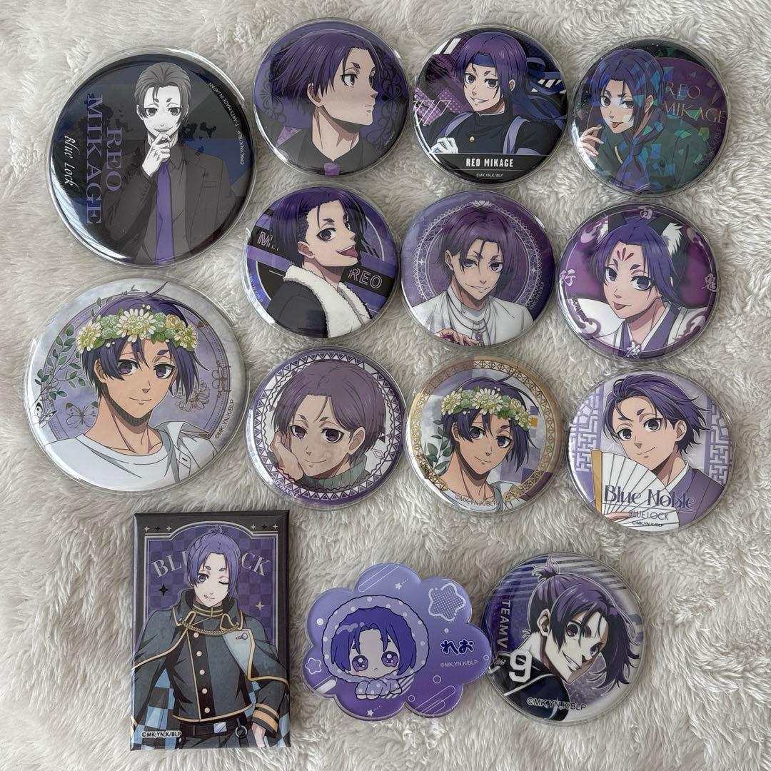 ブルーロック 御影玲王 缶バッジセット - メルカリ