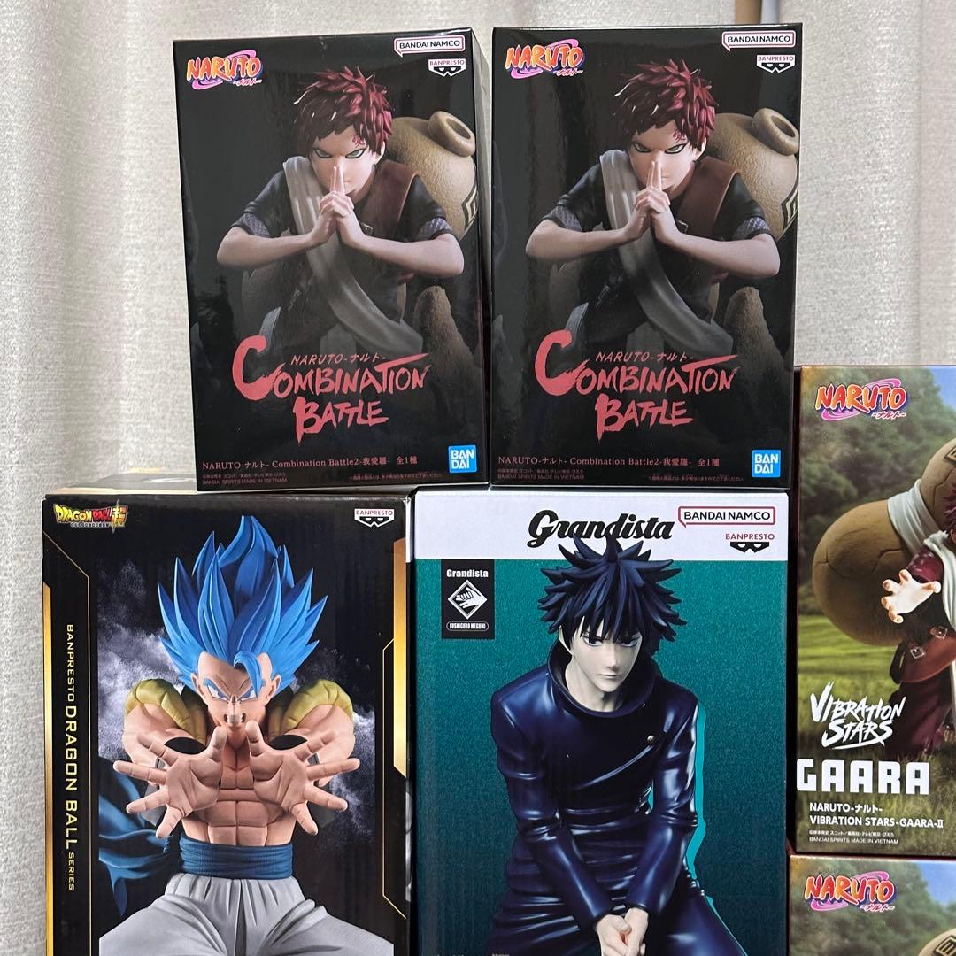 呪術廻戦 ドラゴンボール ワンピース ナルト フィギュア 24個セット