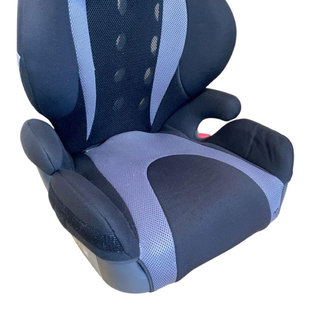 エールべべ サラット3ステップV3 ブラックグレー ジュニアシート AM265