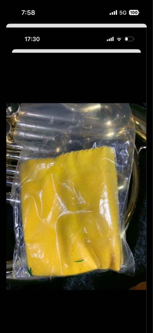 フレンチホルン本体 4バルブ 金属製