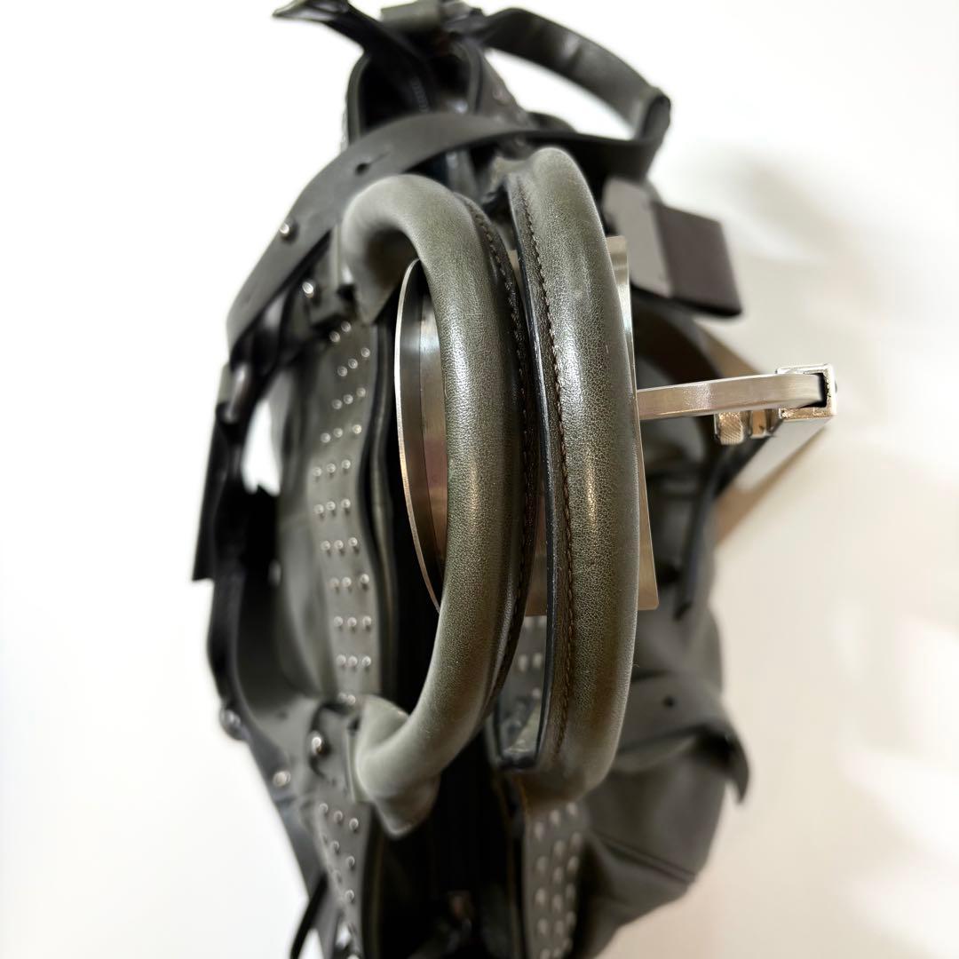 FRANCESCO BIASIA スタッズ ショルダー バッグ 2WAY