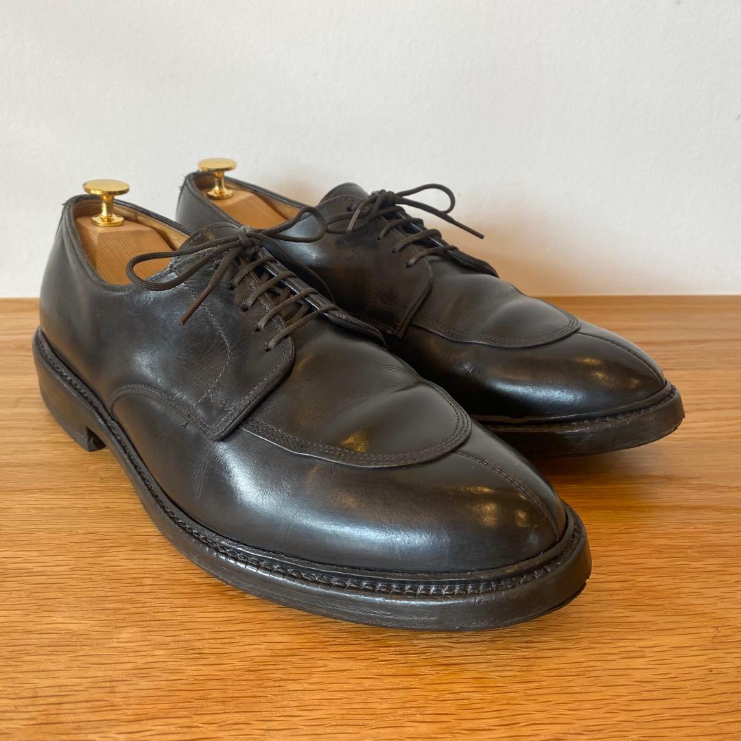 Allen Edmonds ウォルトンWaltonUチップダービー 黒 US9D