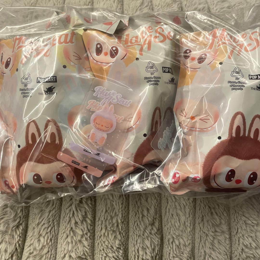 ラブブ　3体　アソート　Have a seat ハブアシート　ハブシ DADA