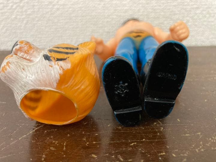 送料込み タイガーマスク 中嶋製作所 当時物 フィギュア