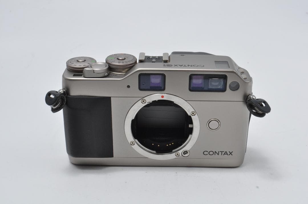 contax g1 body green label フィルムカメラ※動作確認済 Green Label