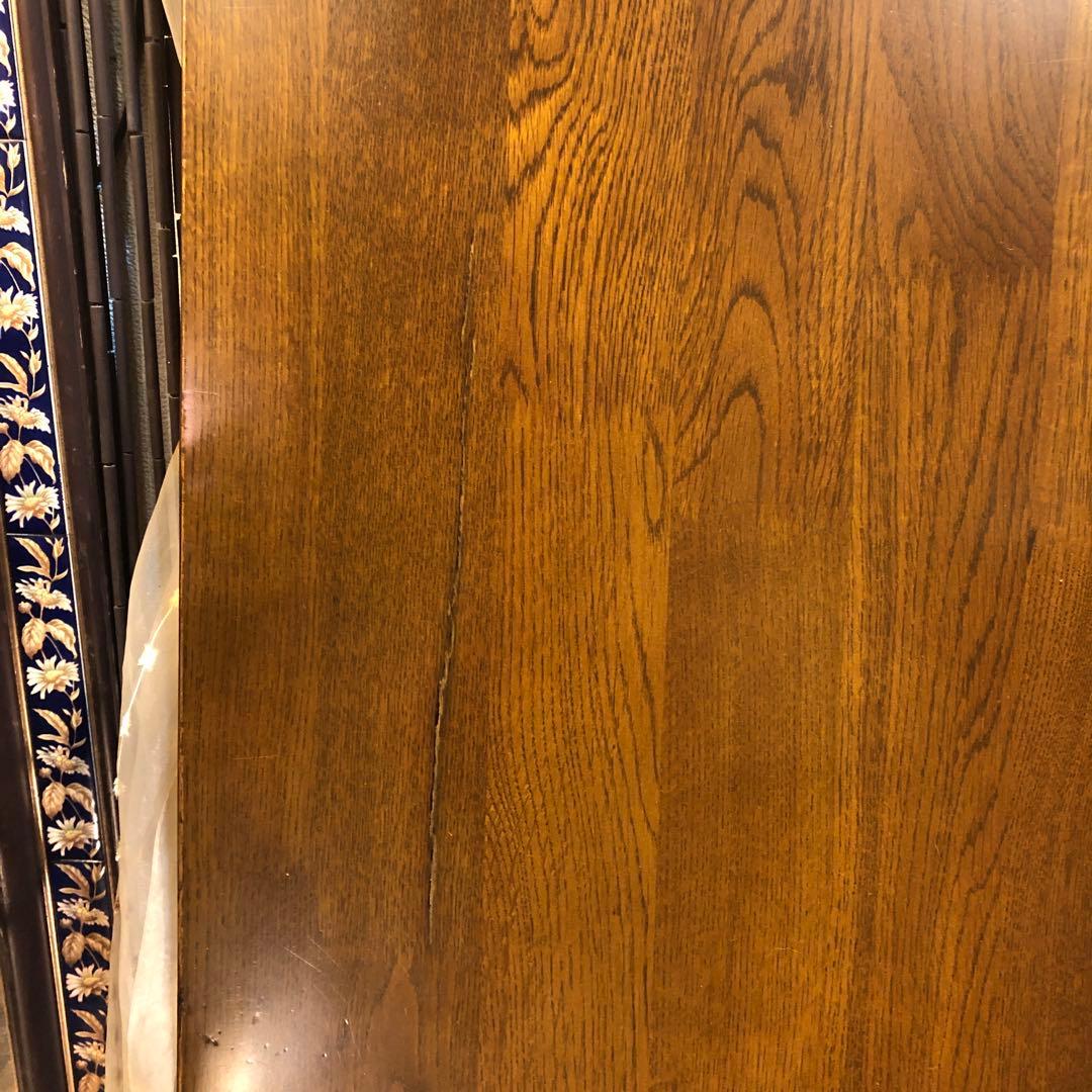 たなかさん 　ヴィンテージ オークソリッド　オーバルダイニングテーブル