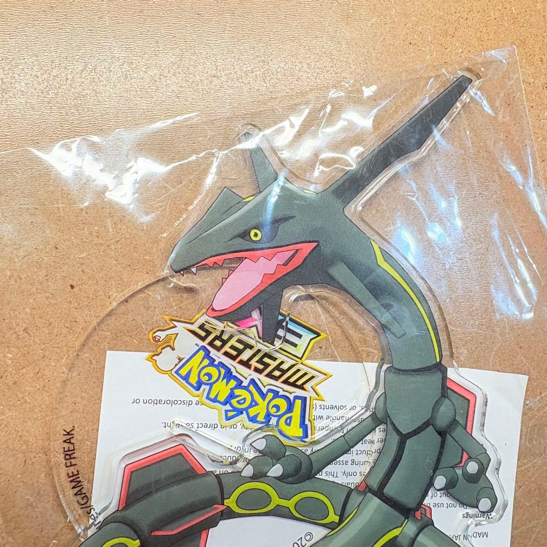 ダイゴ & 黒いレックウザ 限定アクリルスタンド　ポケモンマスターズEX 非売品