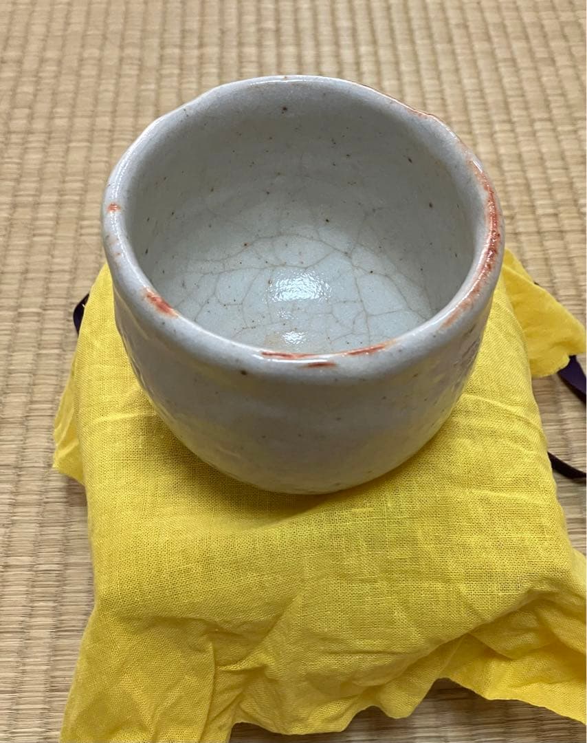 抹茶茶碗（志野）