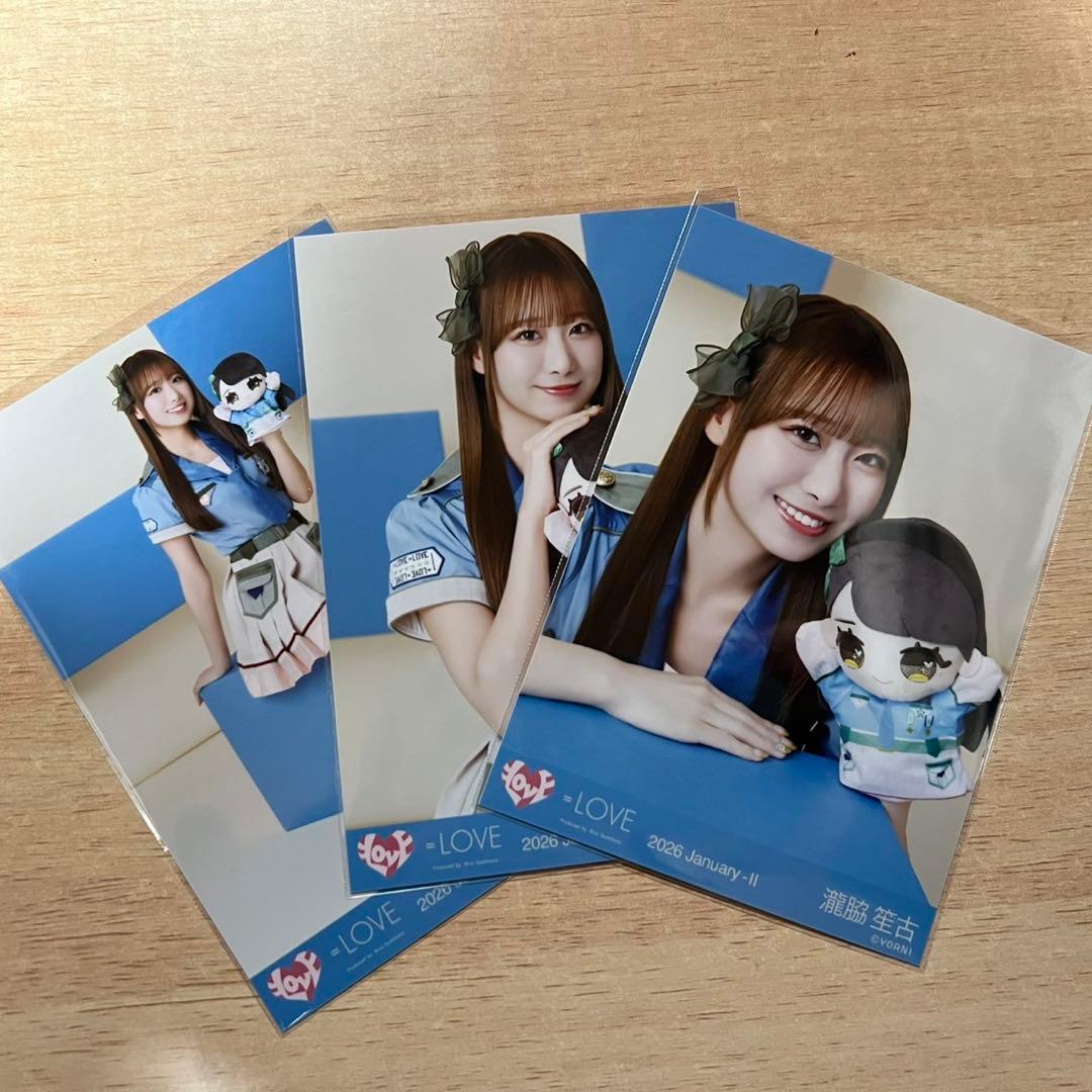LOVE イコラブ 瀧脇笙古 モーリーファンタジー 生写真 コンプ - メルカリ