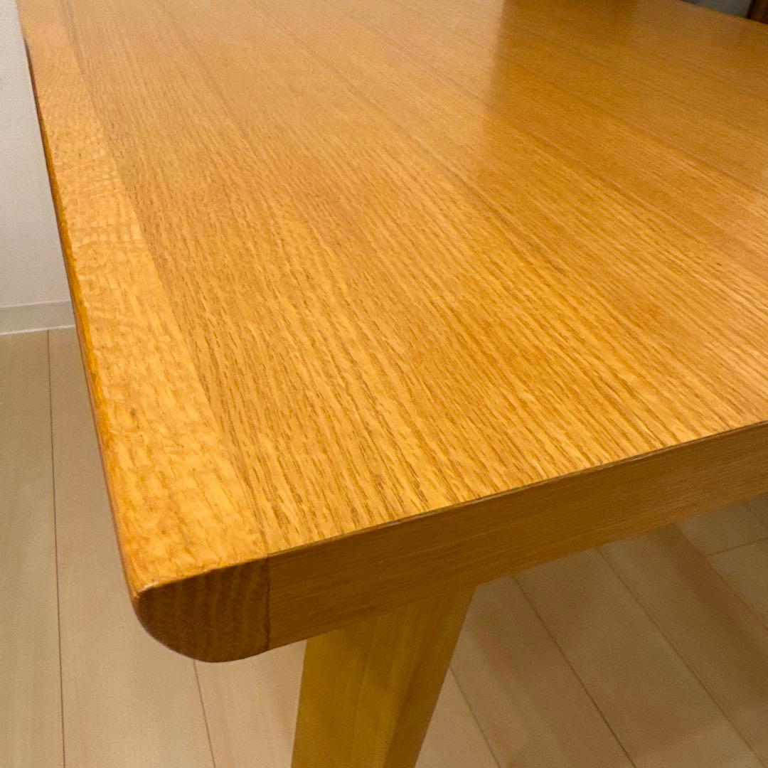 ナチュラルウッド ダイニングテーブル 1200mm