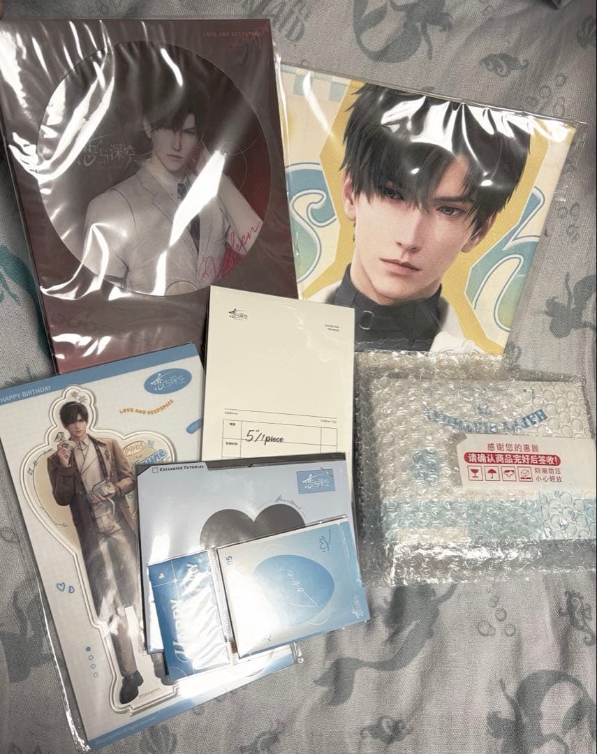 恋と深空 レイ 誕生日 アクスタ チェキ カード 横断幕 うちわ - メルカリ