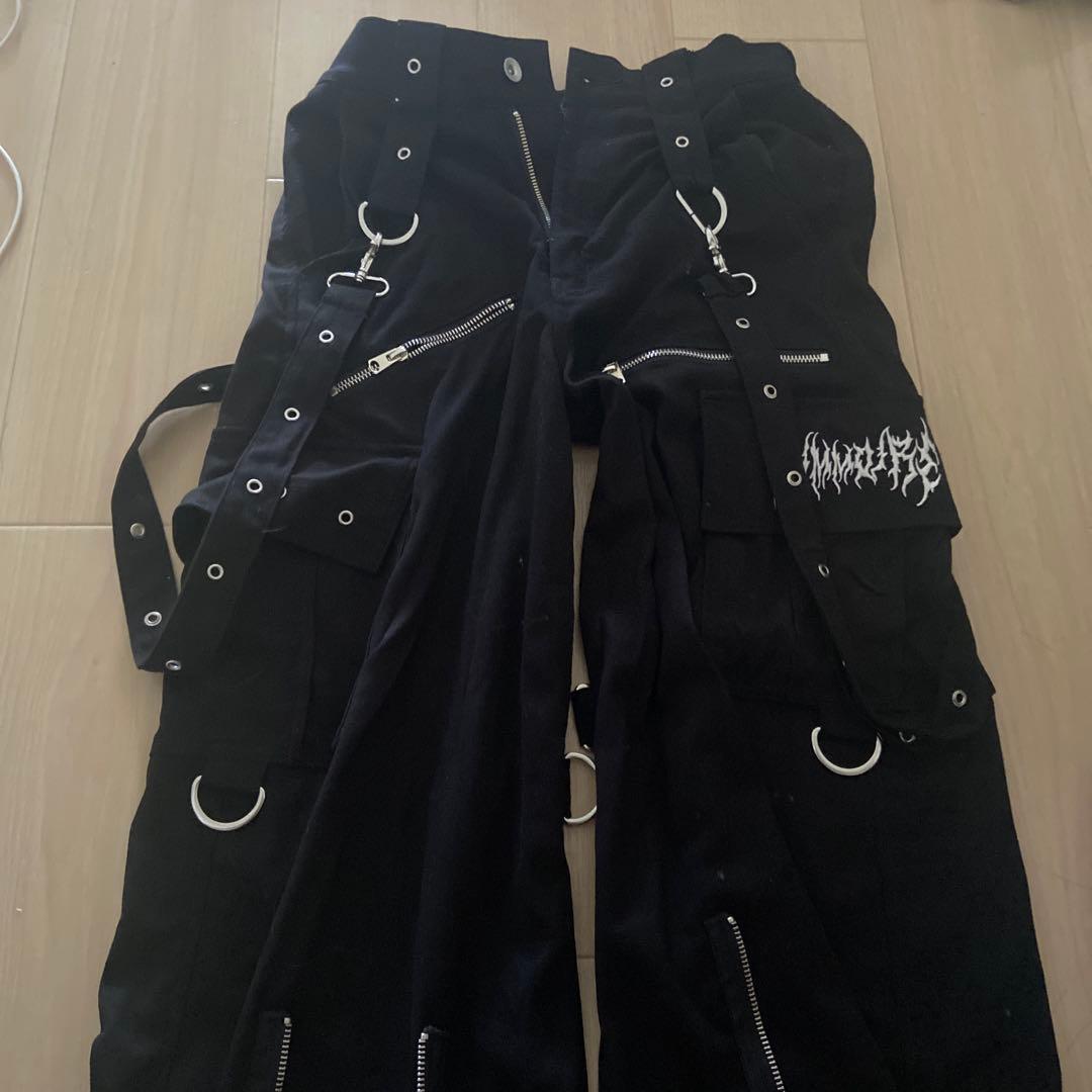 DimMoire ブラックワークパンツ