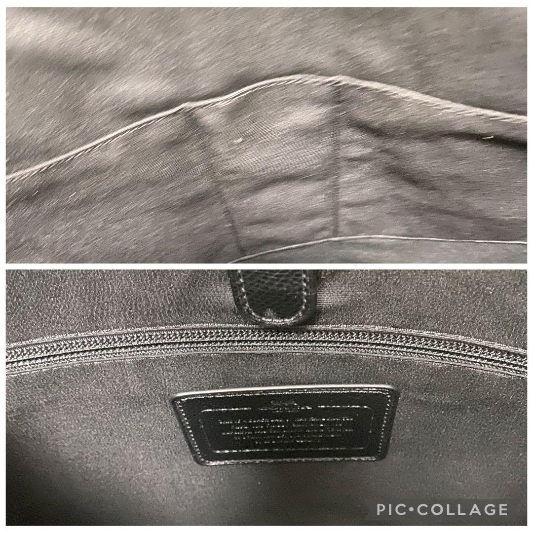 COACH コーチ　2wayビジネスバッグ　メトロポリタン　レザー　ブラック
