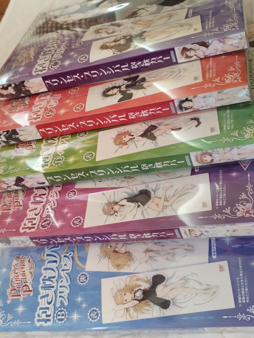 プリンセス・プリンシパル　公式グッズ　抱き枕カバー白鳩5人セット