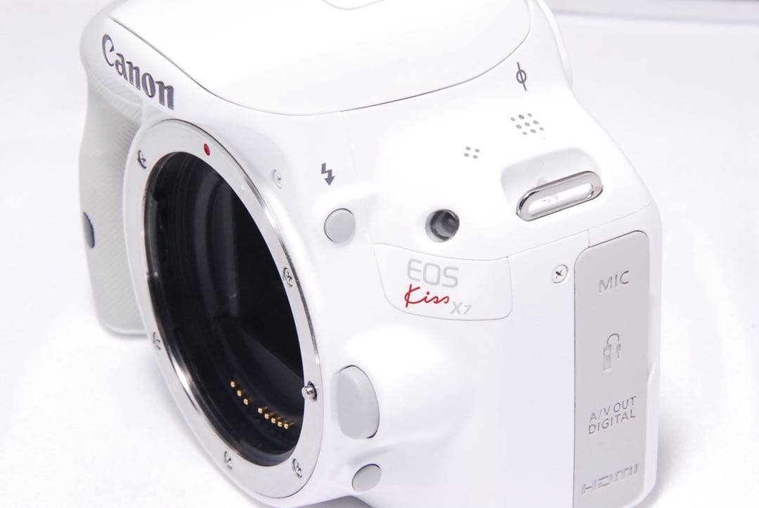 ショット数700回】Canon EOS kiss X7 ホワイト スマホ転送