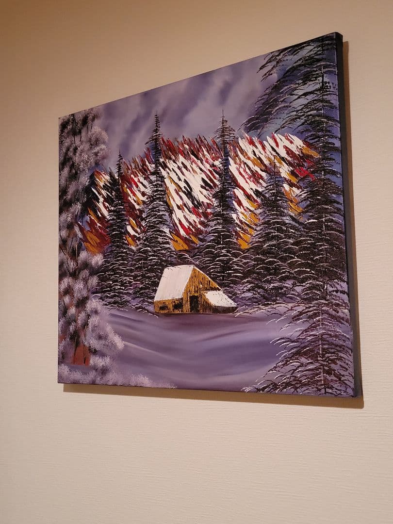 絵画 Winter  in pastel