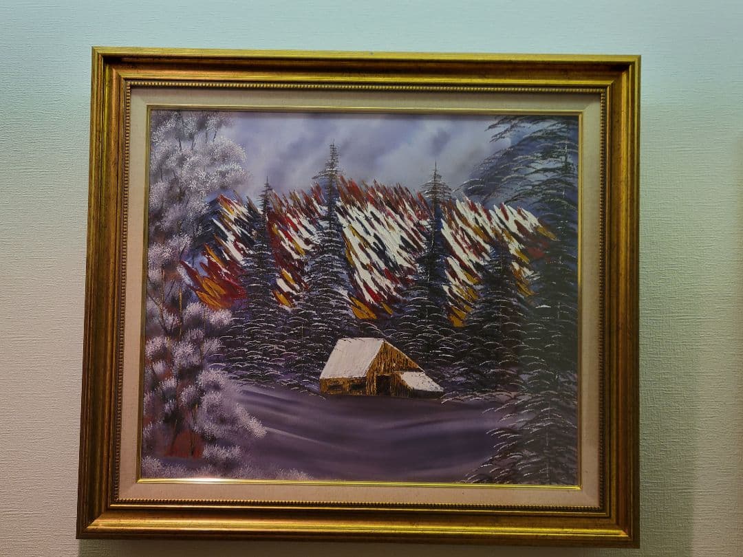 絵画 Winter  in pastel