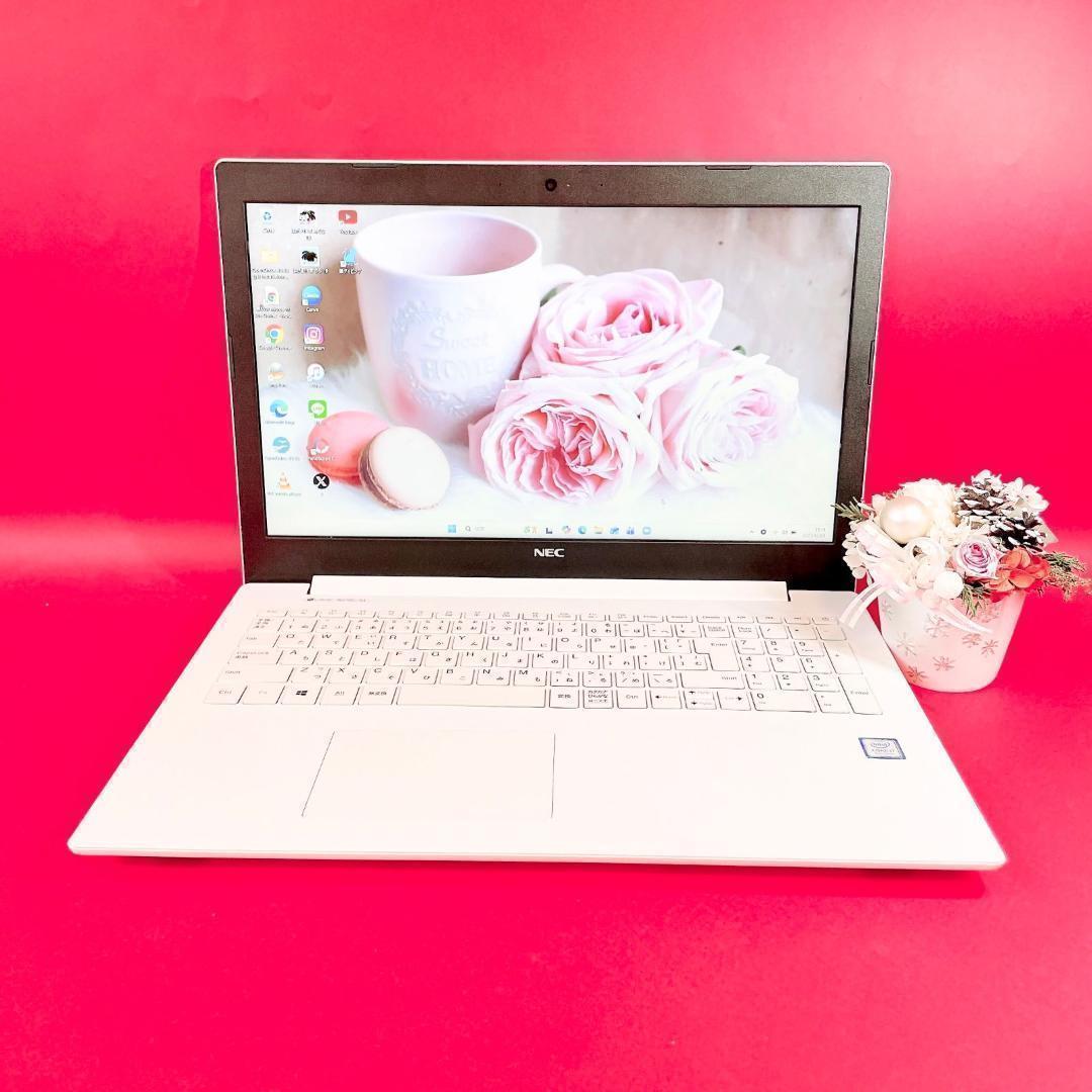 Windows11✨️Corei7✨️薄型ノートパソコン✨️SSDカメラ大容量1TB白