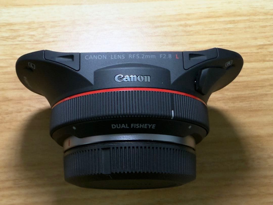 レンズ(単焦点) Canon RF 5.2mm F2.8L DUAL