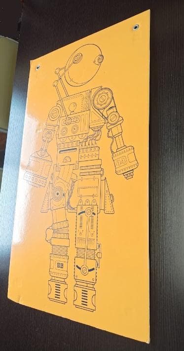 GIRL SKATEBOARDS ガール スケートボード ロボット 看板