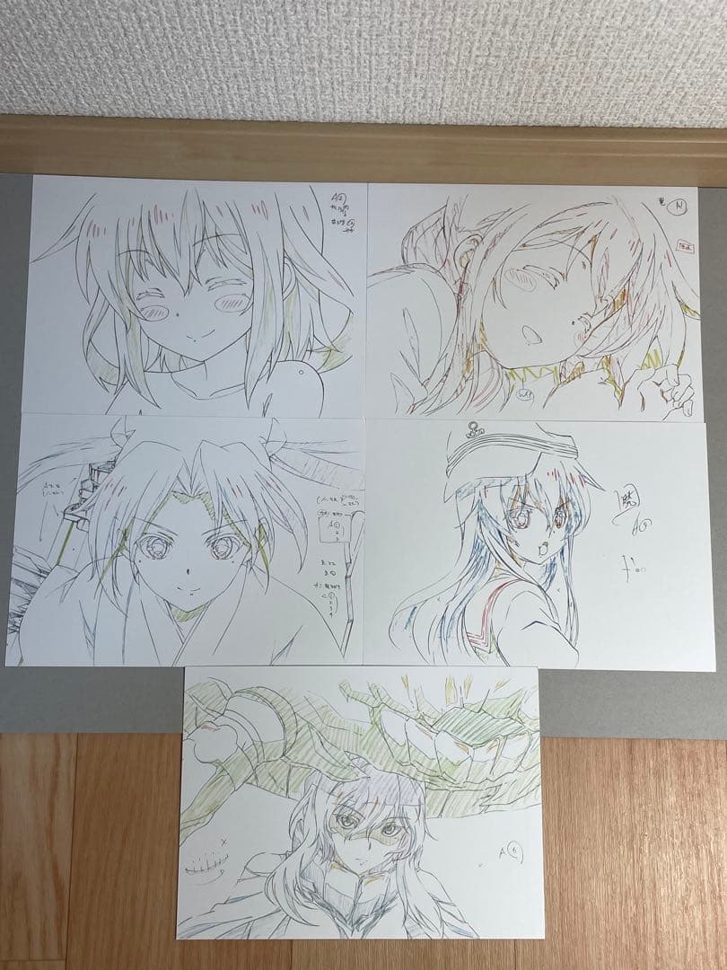 艦これ 特典 非売品 原画イラストカード 25枚セット - メルカリ
