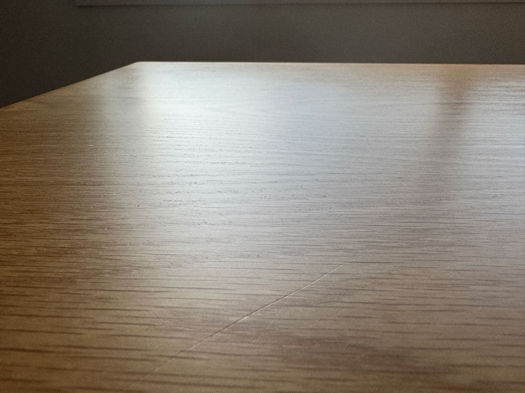 無印良品 木製テーブル オーク材 幅120cm×奥行60cm