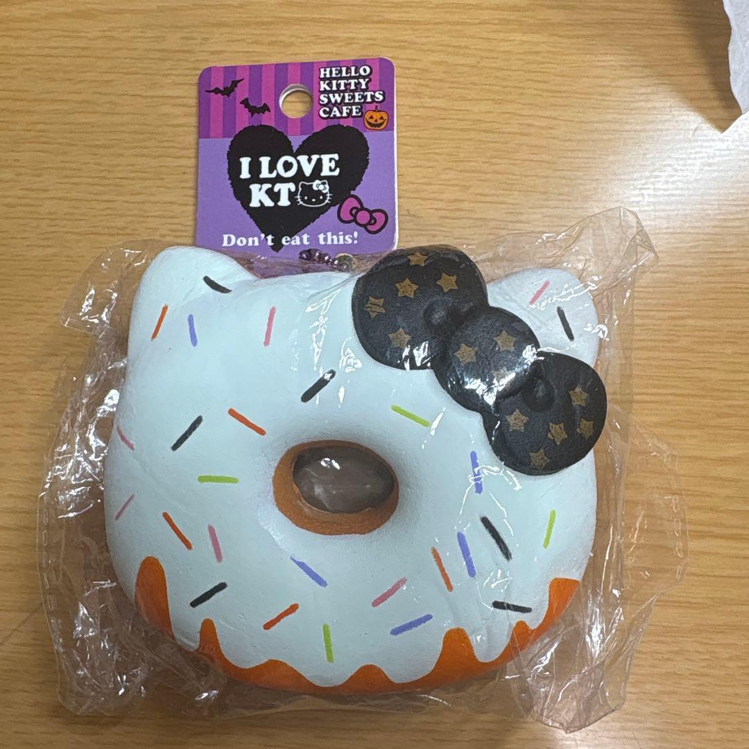キティーちゃん スクイーズ ドーナツ キーホルダー ハローキティ