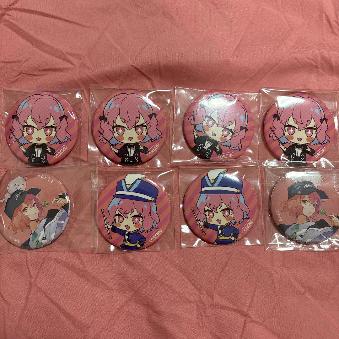 nqrse 缶バッジセット 8個 - メルカリ