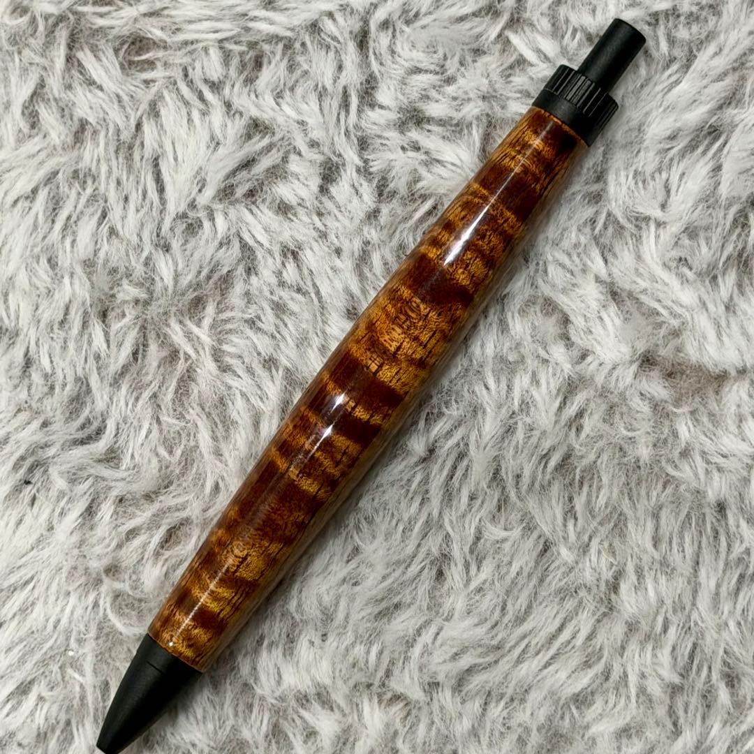 木軸ペン ハワイアンコア 5A＋グレード ラッカー仕上げ 縮杢