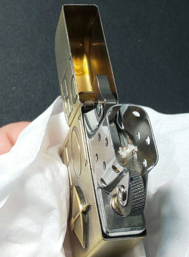 【新品未使用】ジッポー　ホープ　ゴールド