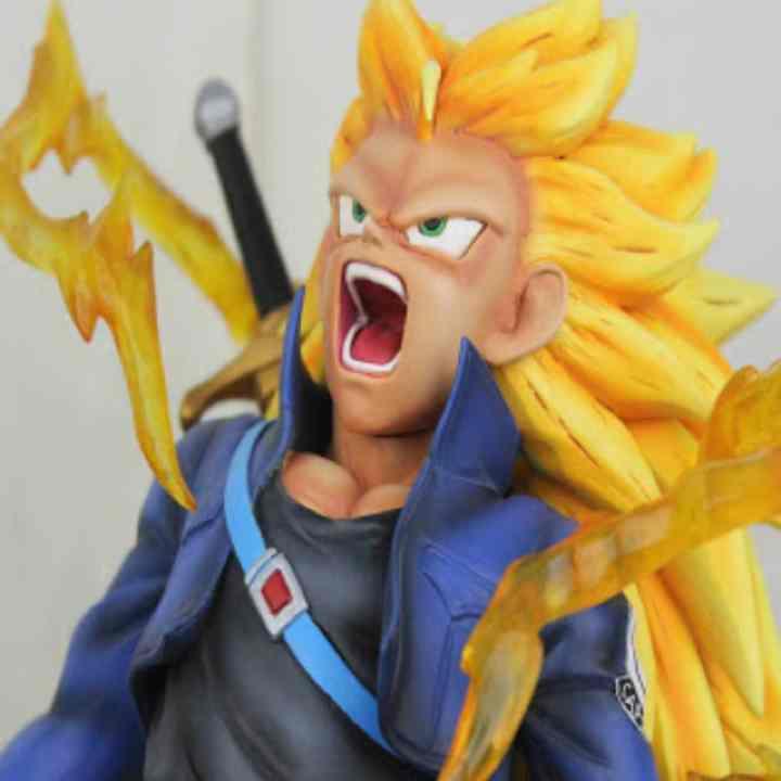 入手困難！ ドラゴンボール ガレージキット トランクス 超3