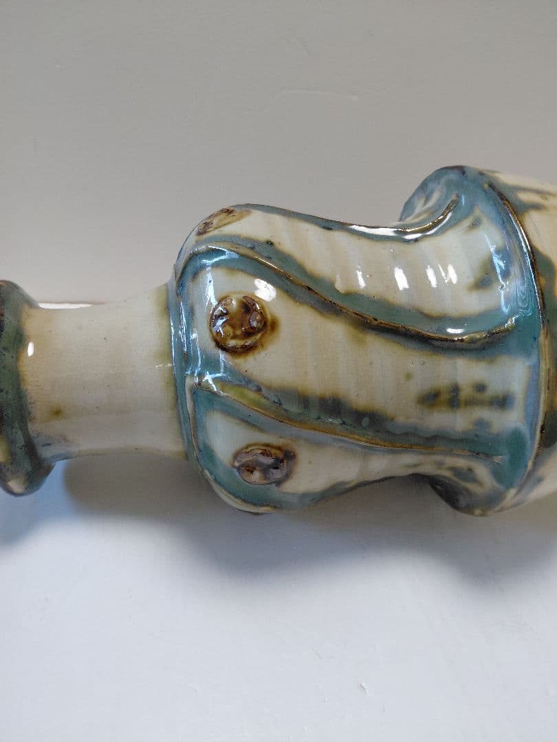 琉球壺屋焼 小橋川源慶作 ゲンケイ印あり 約34センチ 最終価格 - メルカリ