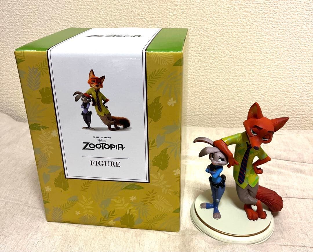ディズニーストア ズートピア 5周年 ジュディ ニック フィギュア