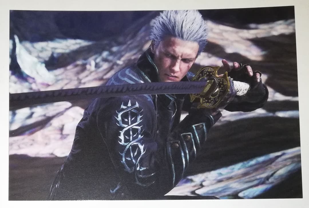 デビルメイクライ バージル ポストカード 特典 その1 カプコンカフェ 4