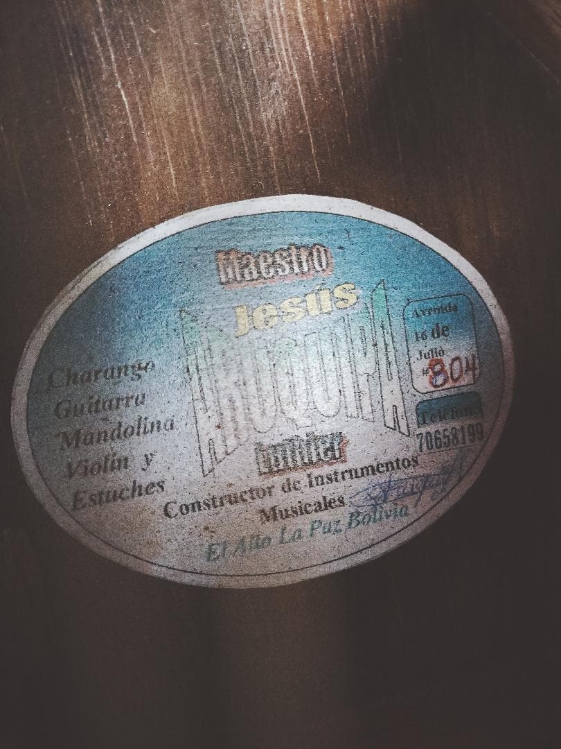 マンドリン　ボリビア型12弦　(ボリビア製アルキパ)　弦楽器 / 民族楽器