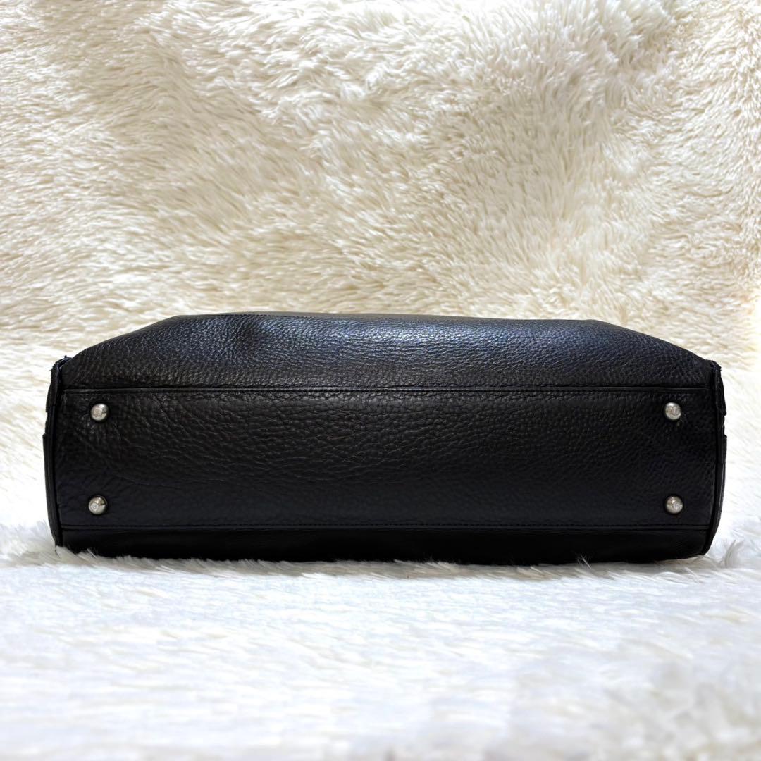 【美品】PELLE MORBIDA MB050 ビジネスブリーフバッグ　2室　黒