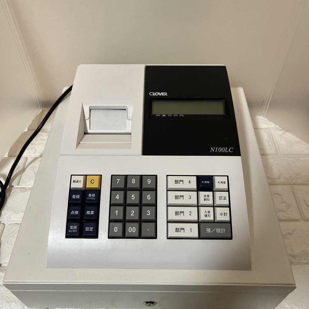 送料込み】CLOVER N100LC レジスター クローバー電子 - メルカリ