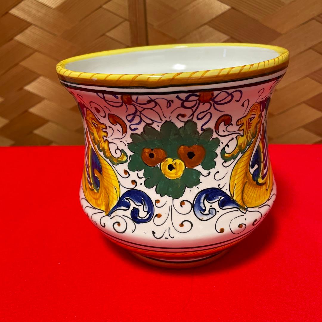 ♦︎【美品❤️水指】 茶道具 イタリア製 陶器 ♦︎