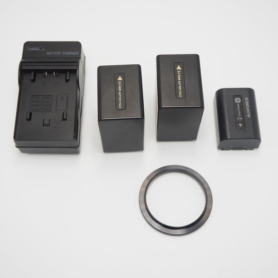 ビデオカメラ SONY HDR-CX630V バッテリー3個、メモリー付き‼️