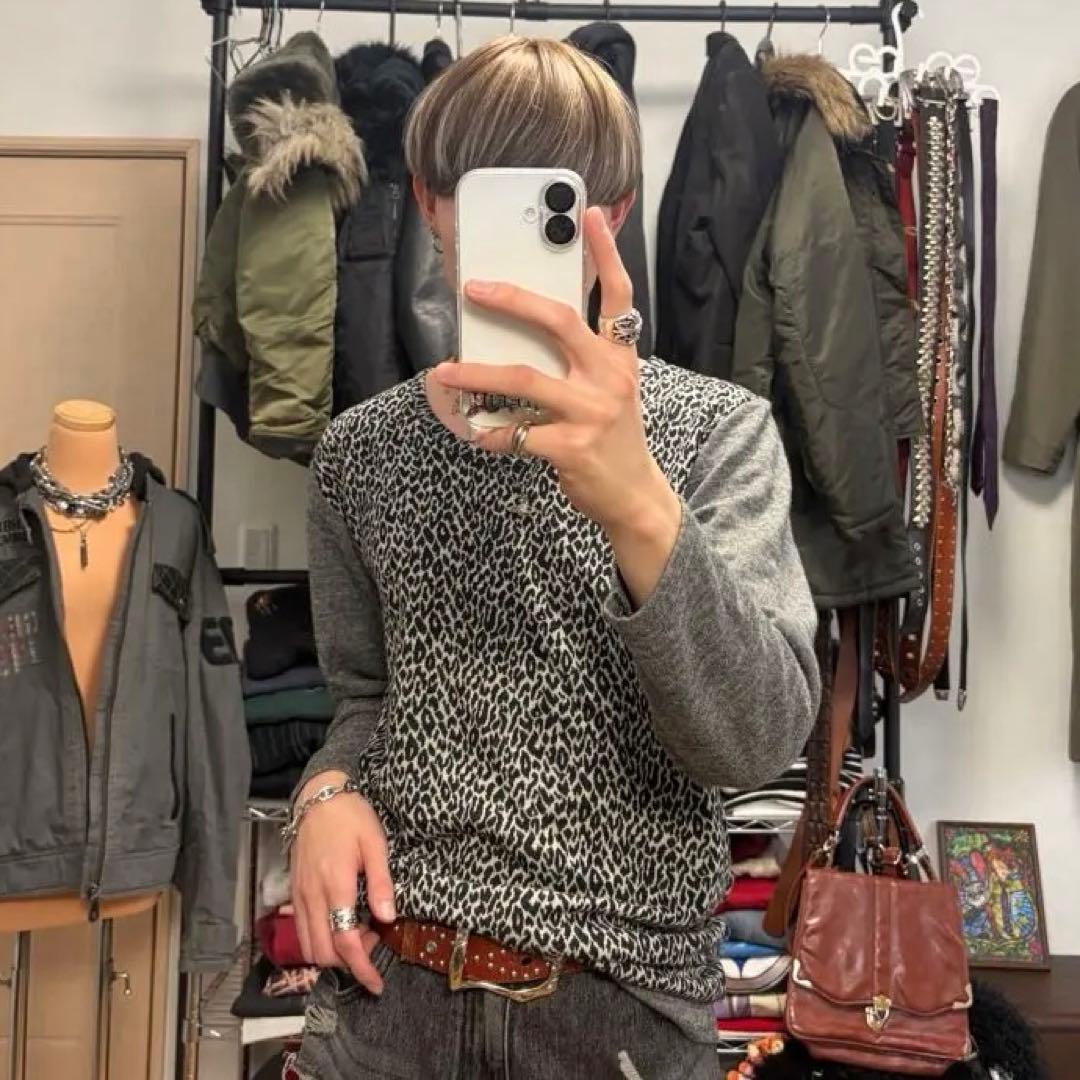 レオパード archive 平成 お兄系 ギャル y2k vkei 長袖 ロンT - メルカリ