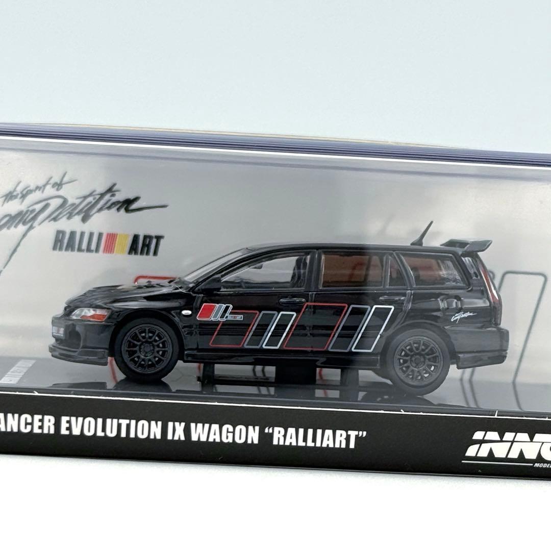 【美品】INNO64 ミツビシ ランエボ9 ワゴン ラリーアート ブラック