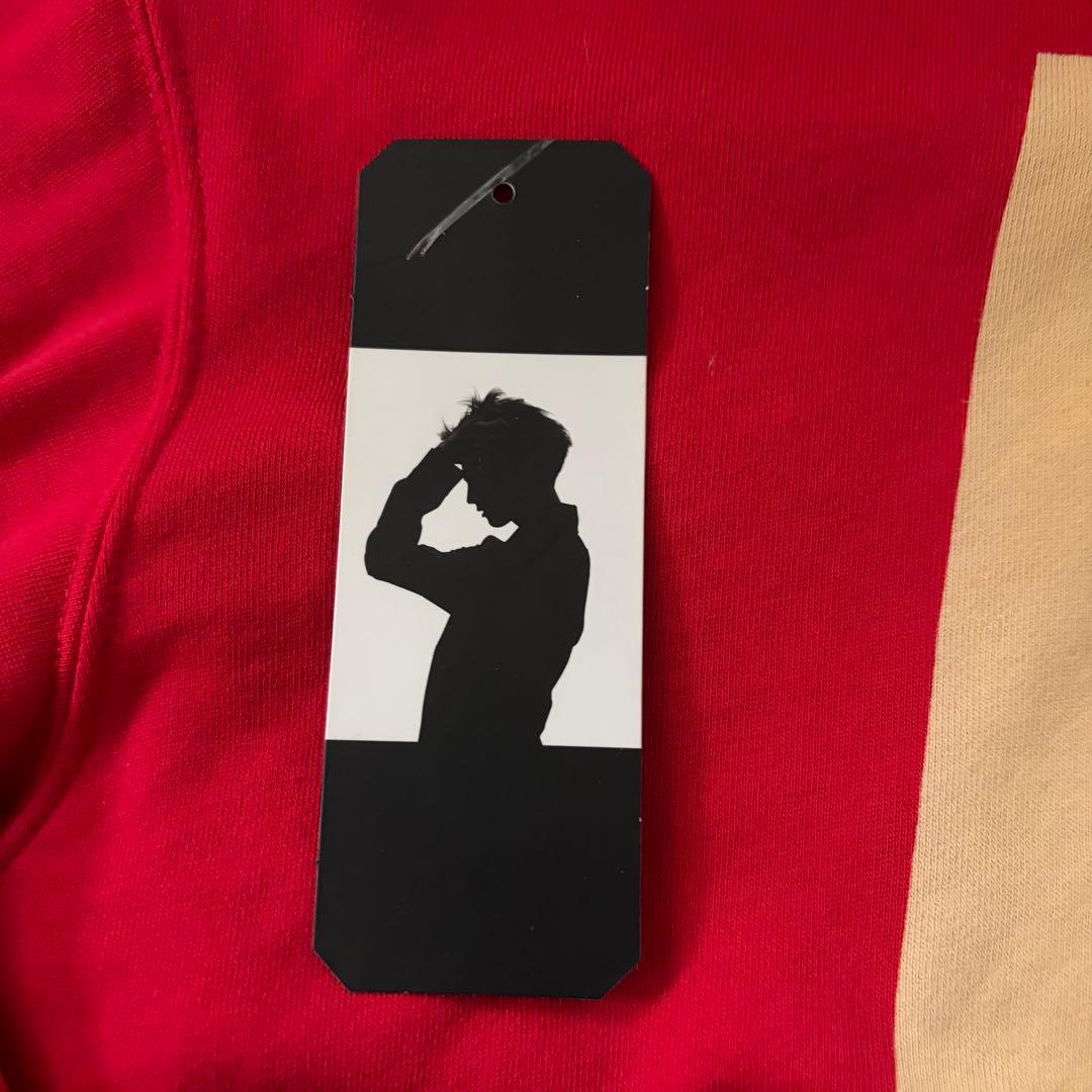 片寄涼太 EXPRESS MY MIND RED 赤 パーカー